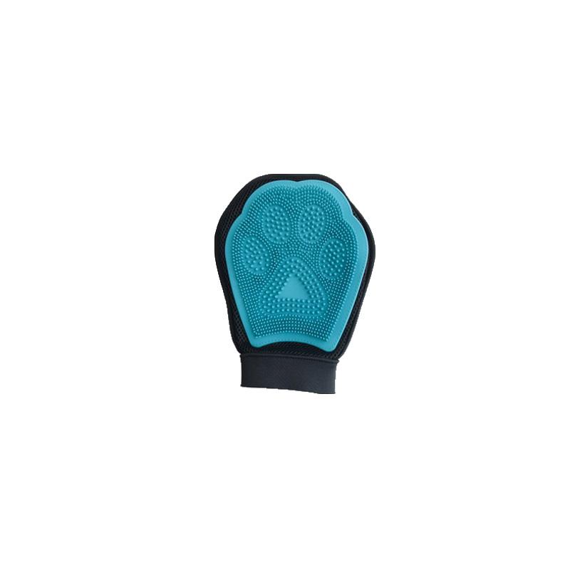 M PETS Rukavica Grooming, 18x24 cm, Crno- plava