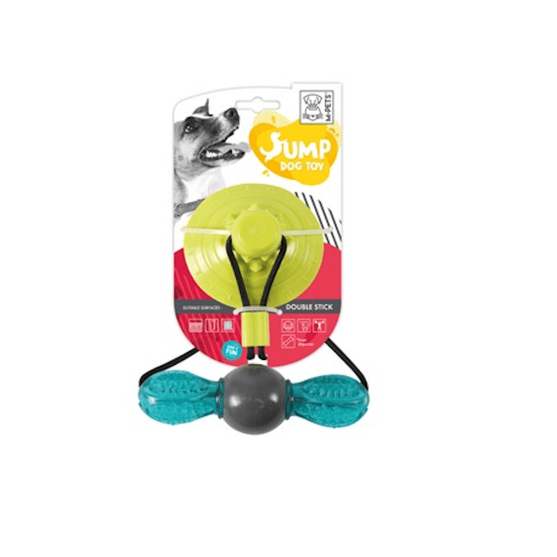 M PETS Igračka za pse obliku štapa Jump double, Šarena