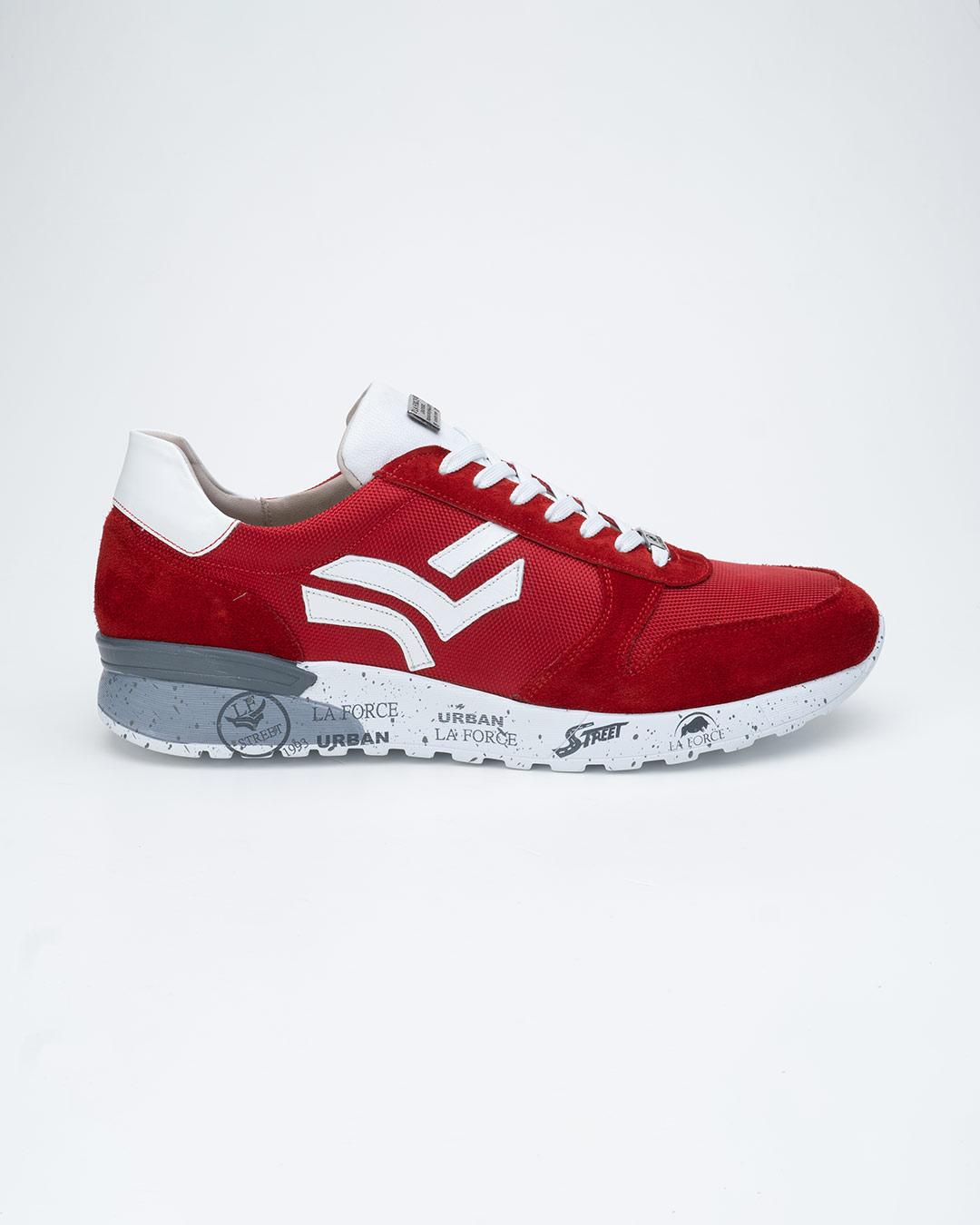 LA FORCA Muške kožne patike LFS-803-G, Crvene