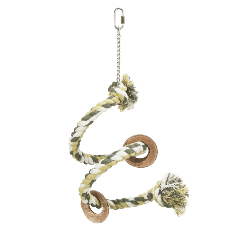 TRIXIE Stajalica za ptice, Spiralna, Šarena