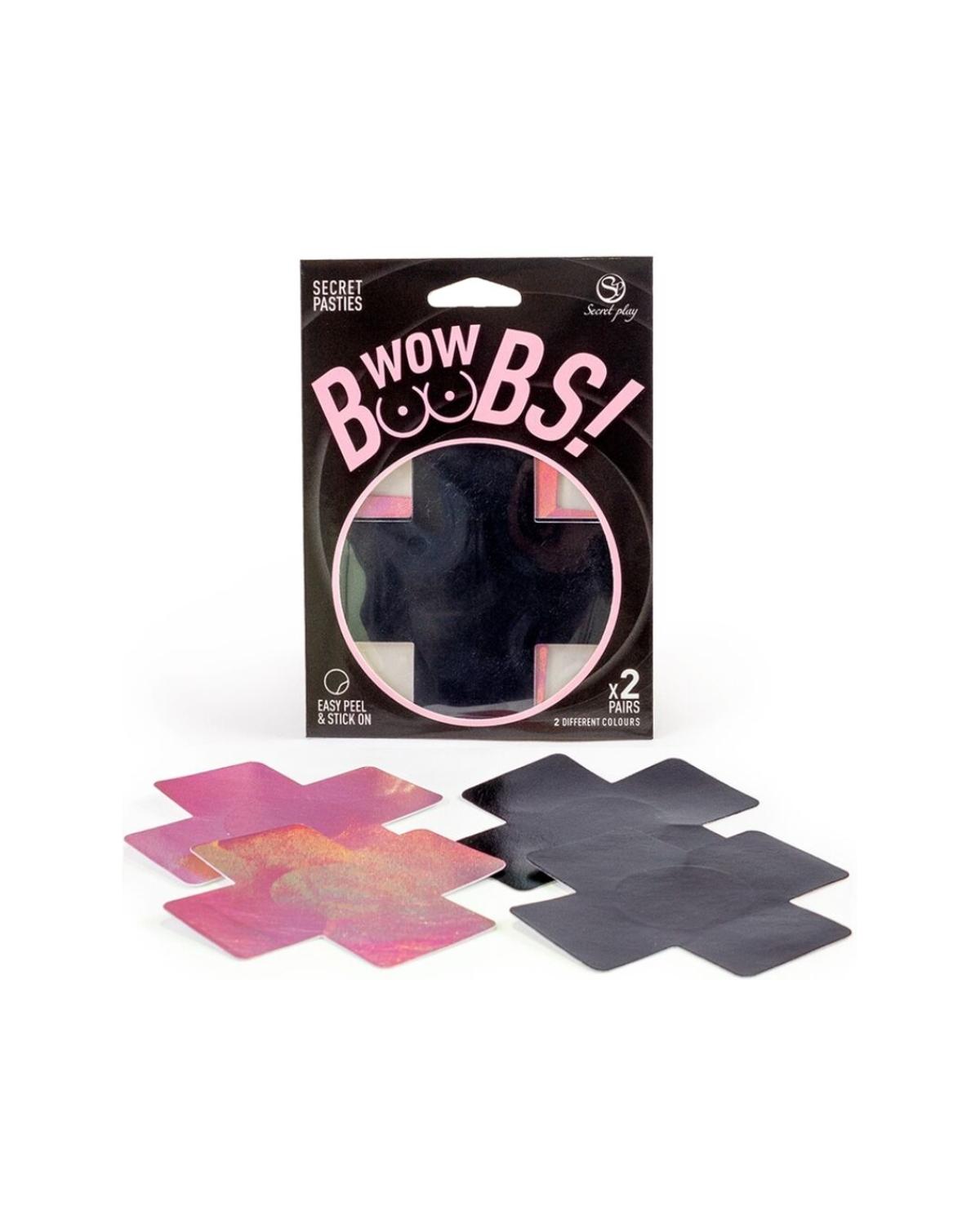 SECRET PLAY Nalepnice za grudi Wow Boobs