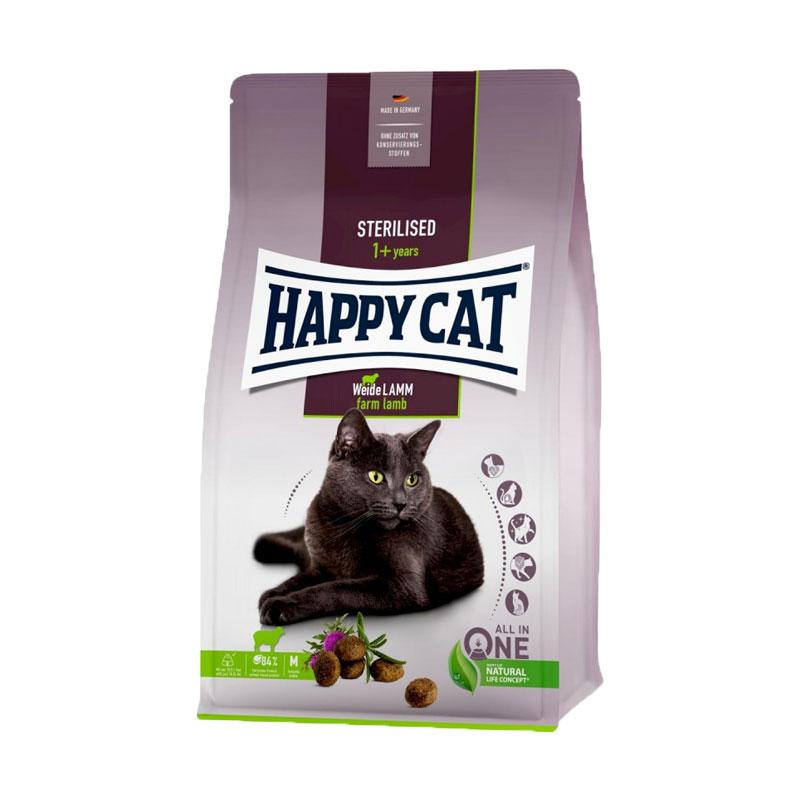 HAPPY CAT Hrana za sterilisane mačke Minkas, Jagnjetina,10kg