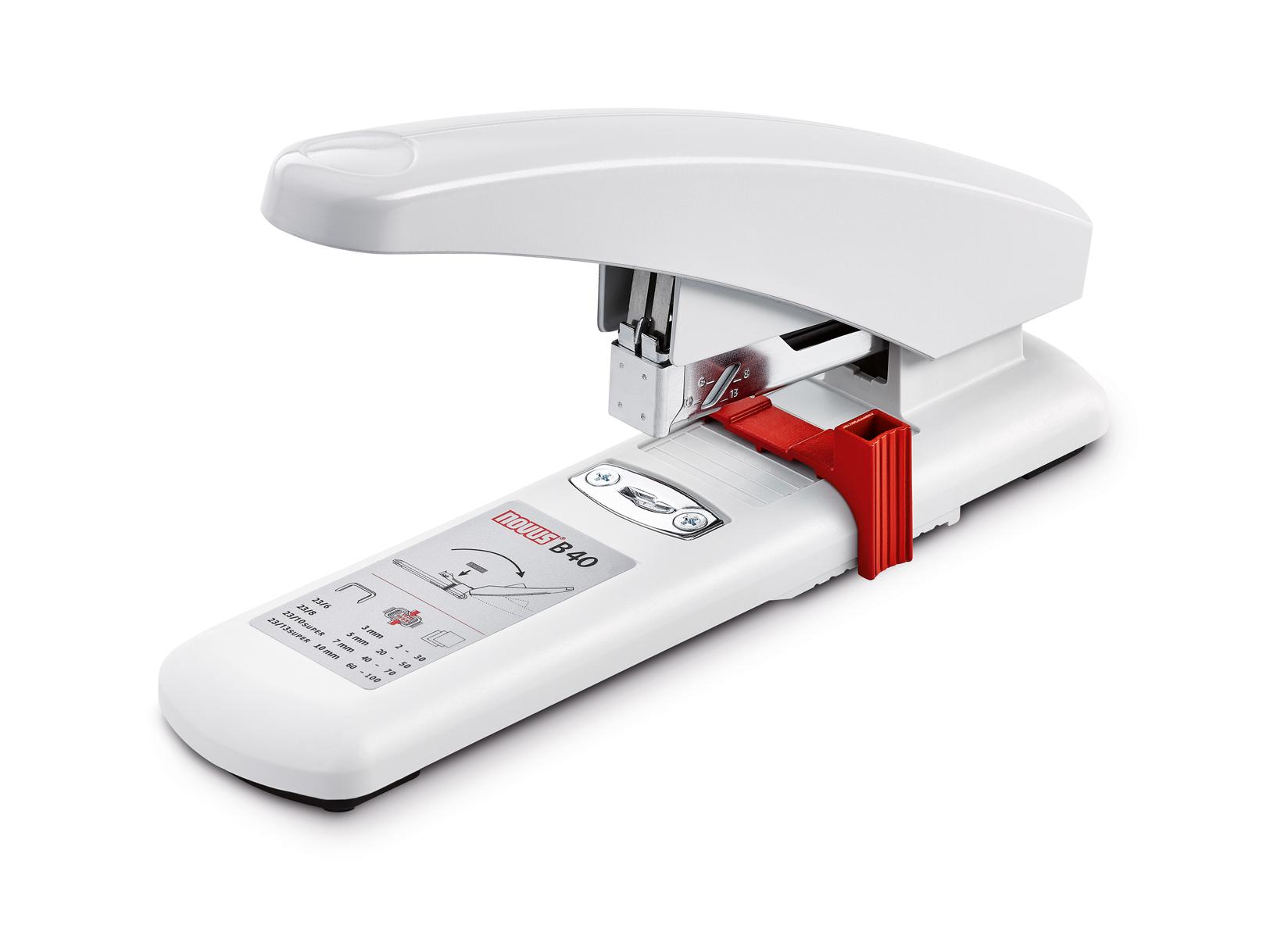 NOVUS Heftalica Heavy-duty B 40, 100 listova, Bela