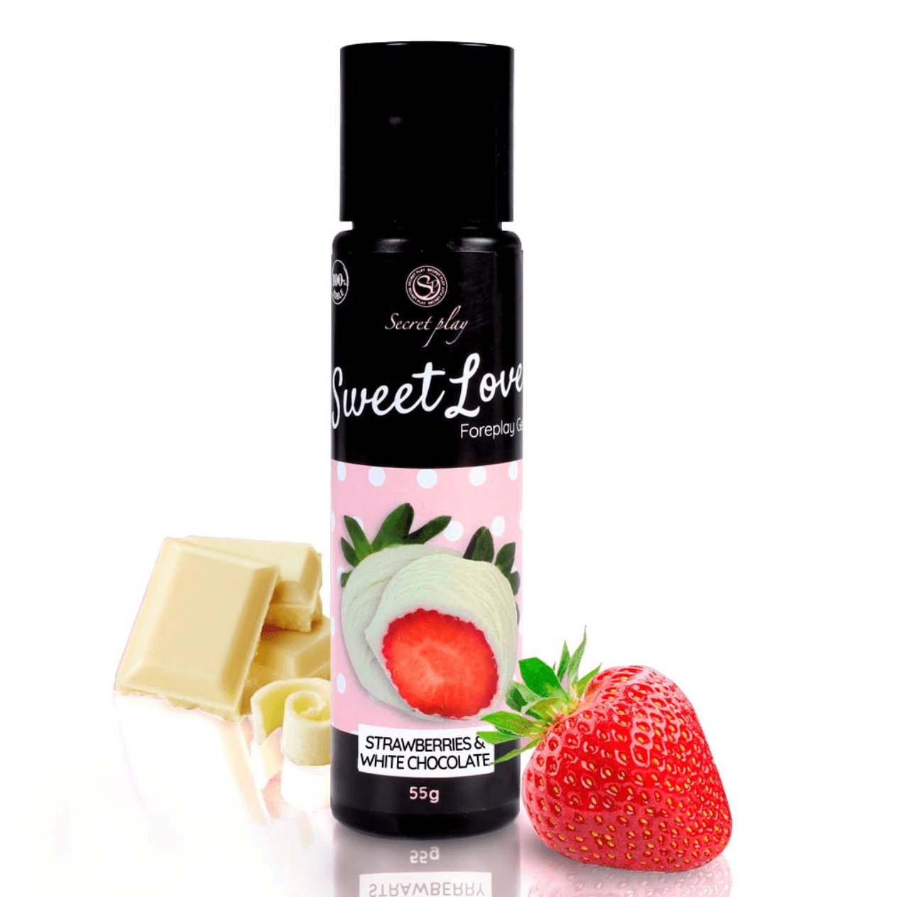SECRET PLAY Jestivi lubrikant Strawberry&White Chocolate gel Sweet Love