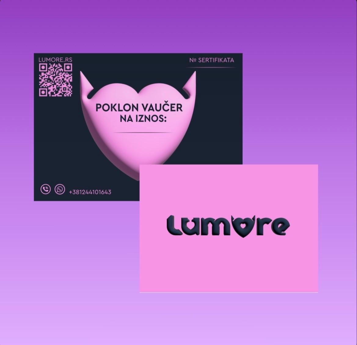 LUMORE Poklon kartica The Perfect Gift, 2.500 RSD