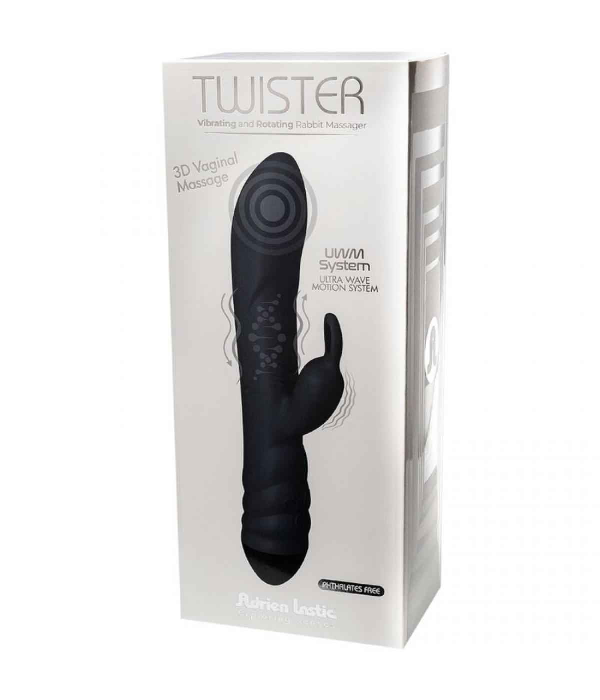 ADRIENLASTIC Rabbit vibrator Twister