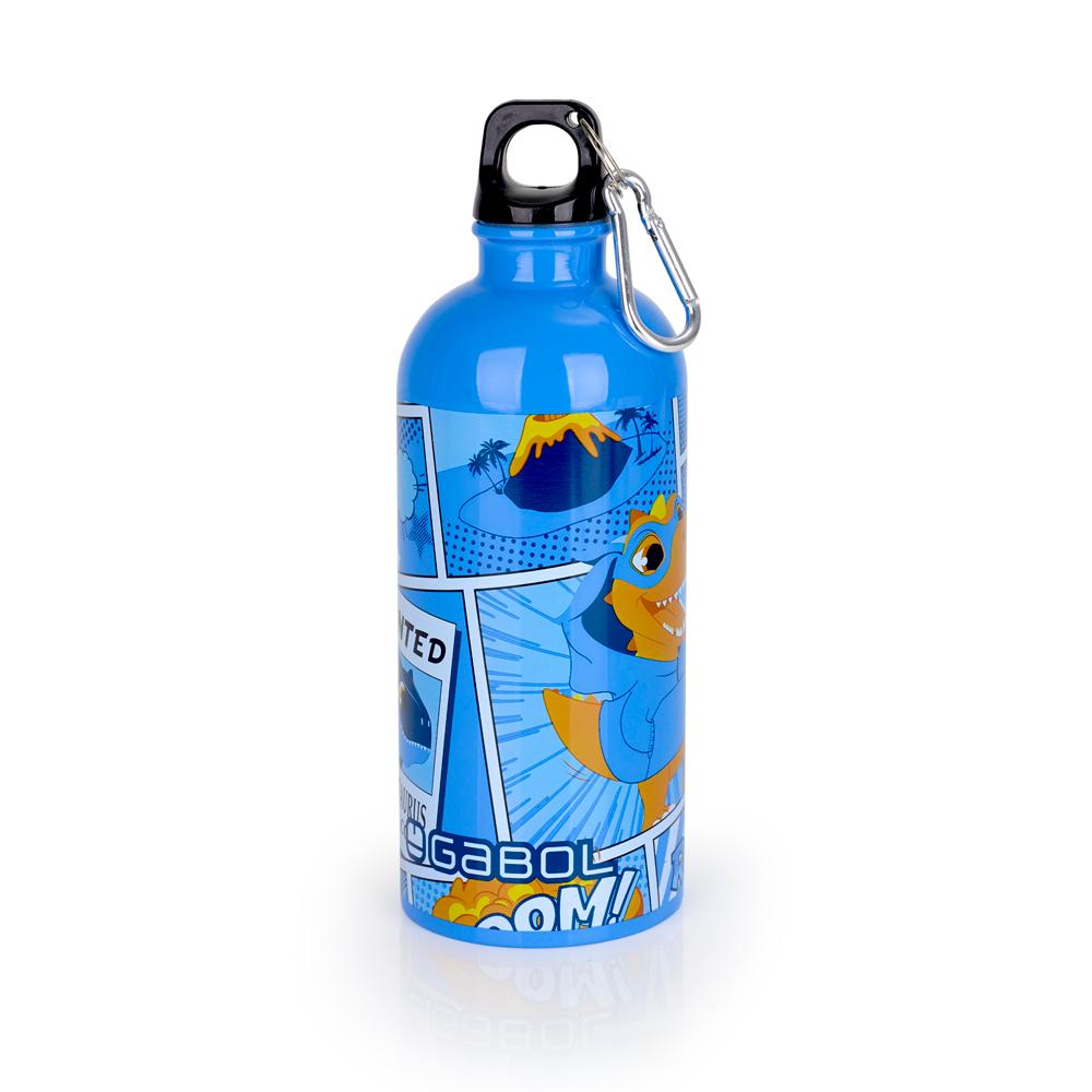 Gabol Aluminijumska boca za vodu Dino 7x21cm, 600ml, Plava