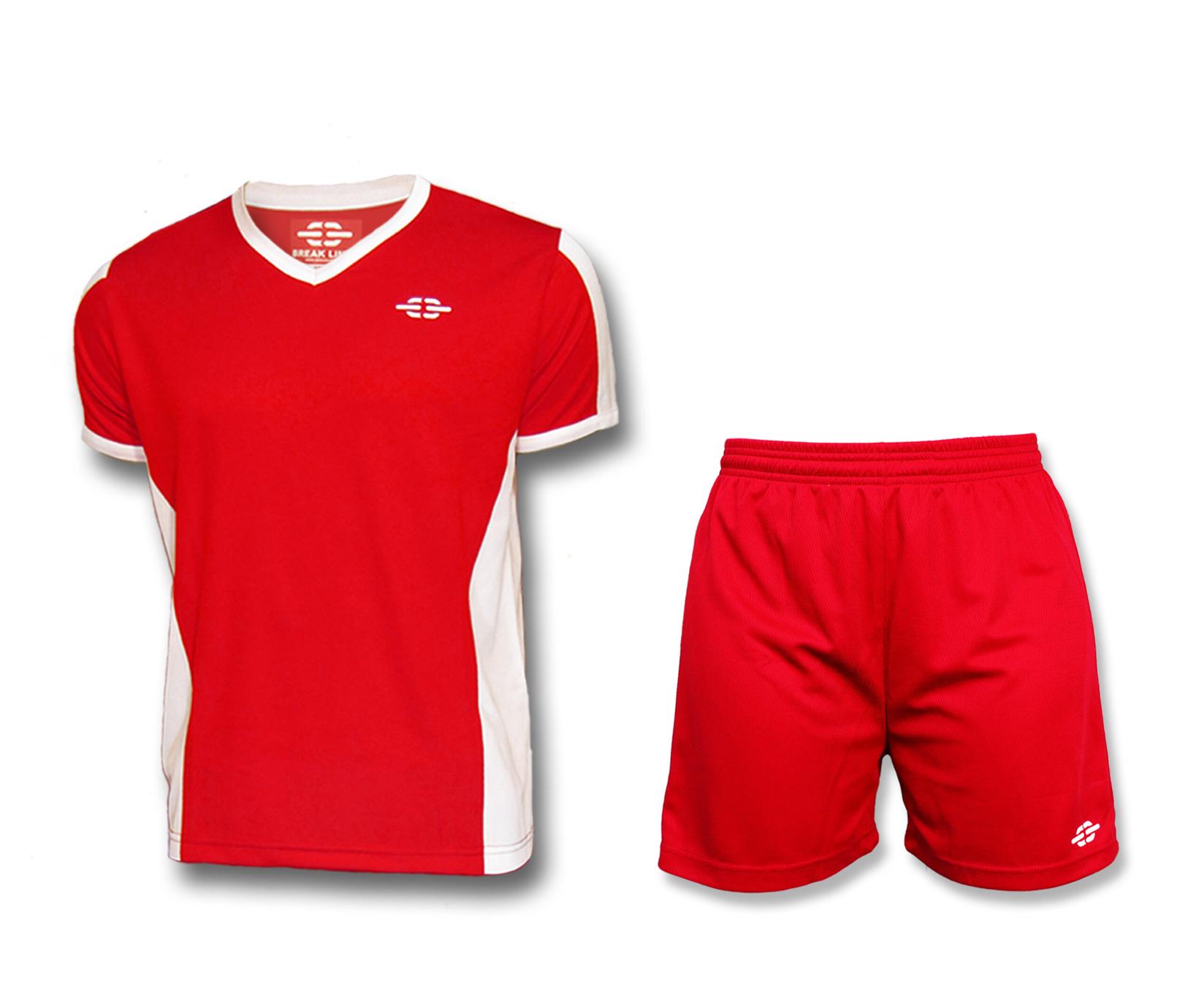 Komplet za dečake Dres i šorc Break Limit, Crveni