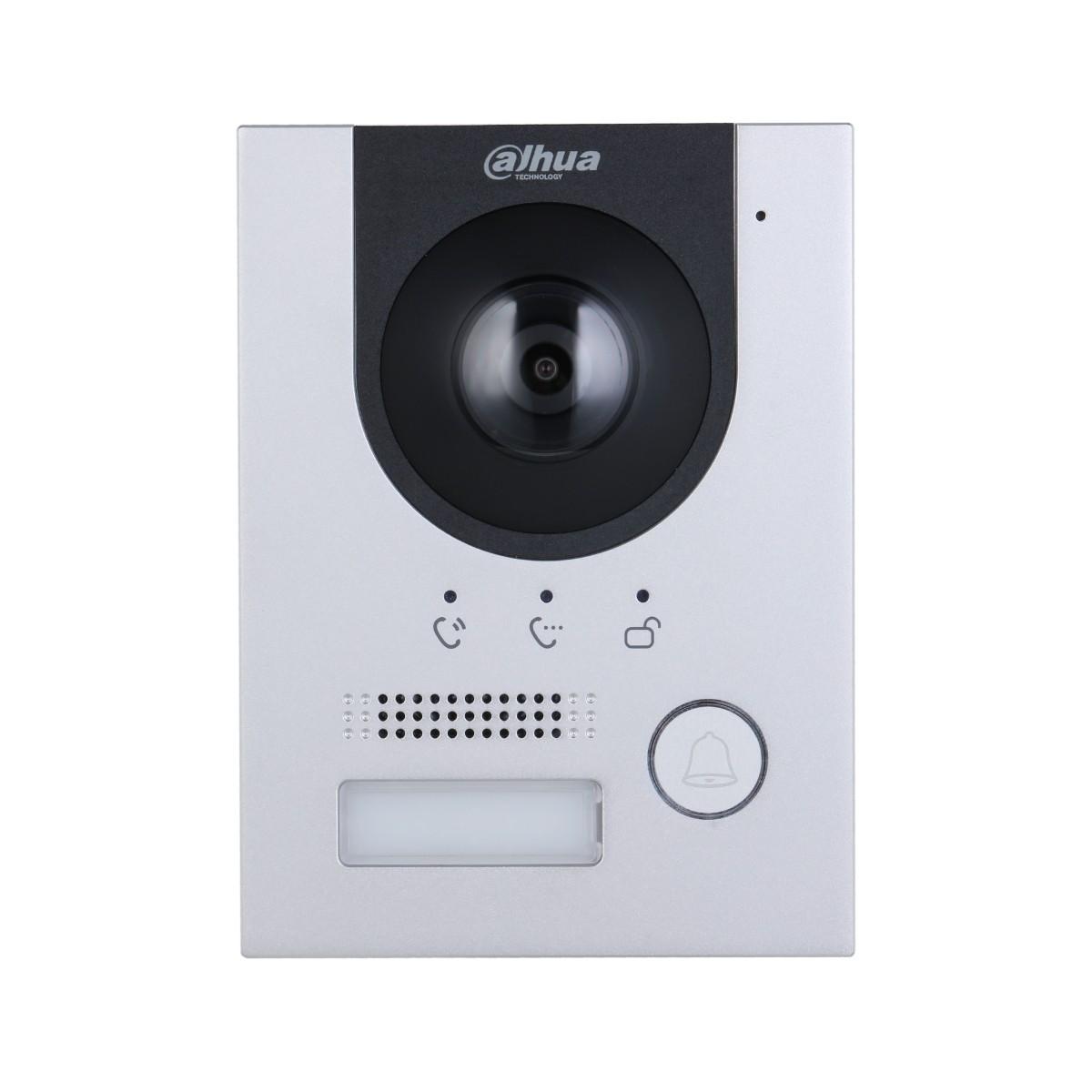 Dahua Interfonska pozivna tabla sa jednim tasterom VTO2202F-P-S3, Siva