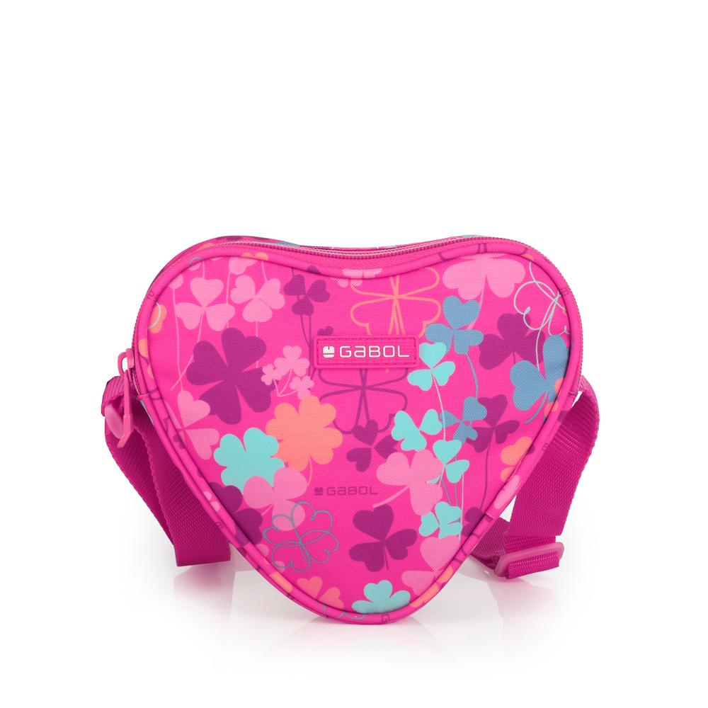 Gabol Torba na rame Clover 19x16,5x4cm, 0,9l-0,10 kg, Roze