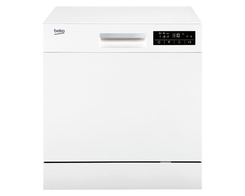 Beko Stona mašina za pranje sudova DTC36810W, 6 prgrama, 8 kompleta, Bela