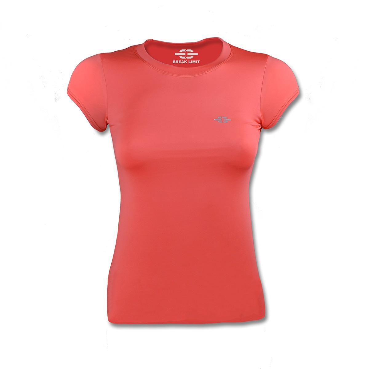 Ženska majica kratkih rukava Break Limit MB, Kajsija