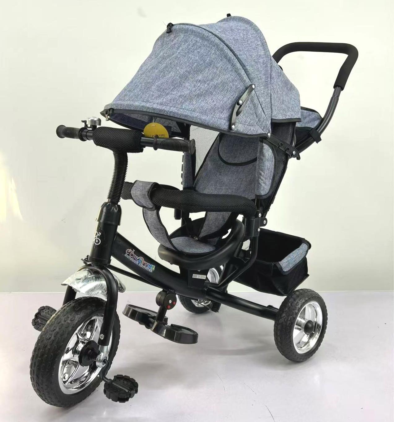 Aristom Tricikl sa podesivim naslonom, Sivi