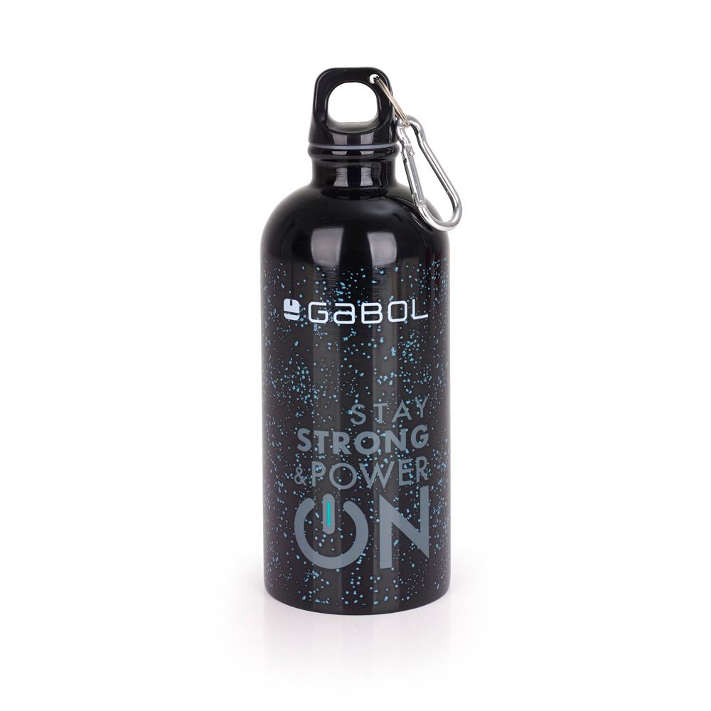Gabol Aluminijumska boca za vodu Galaxy 7x21cm,  600ml , Crna