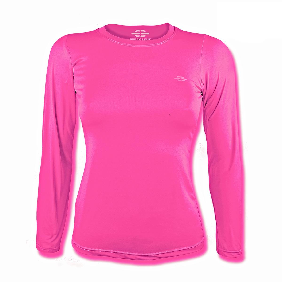Ženska majica dugih rukava Break Limit MB, Roze