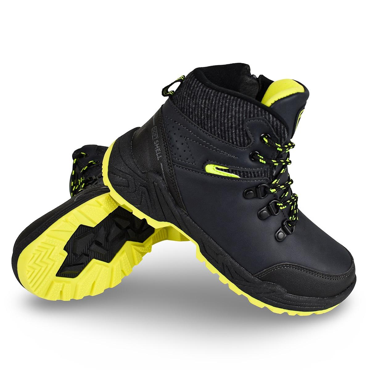 Dečje čizme Mat Star 194052, Crno - Žute