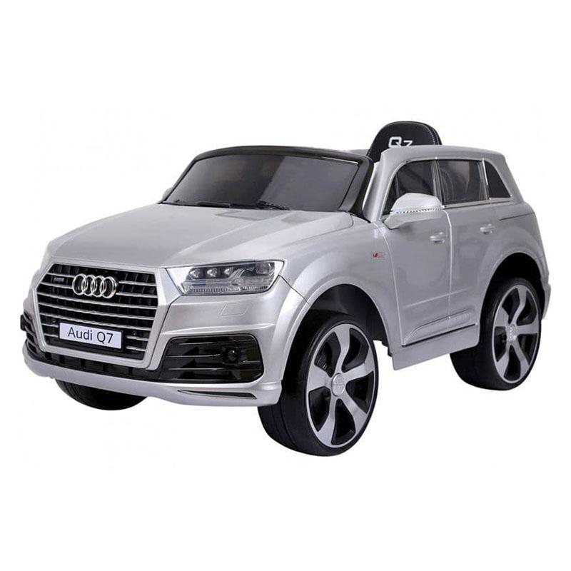 Eurobajk Automobil na akumulator za decu Audi Q7, Sivi