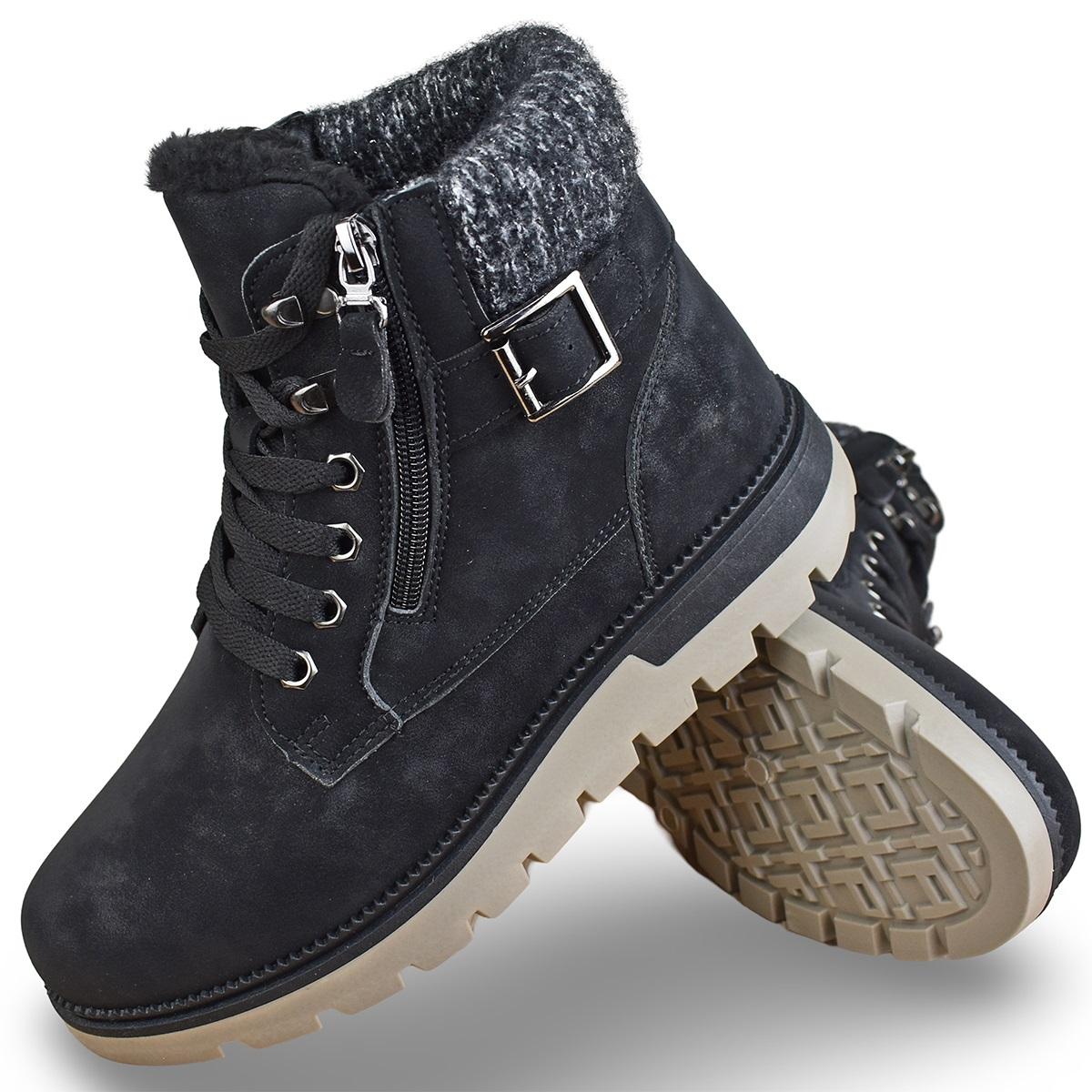 Ženske čizme Mat Star 138427, Crne