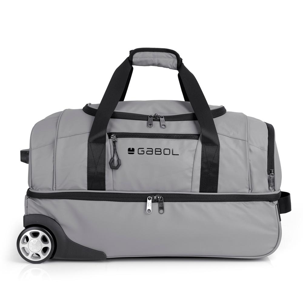 Gabol Putna torba sa točkićima Canada, 2 odeljka, 55 x 32 x 29 cm, Siva