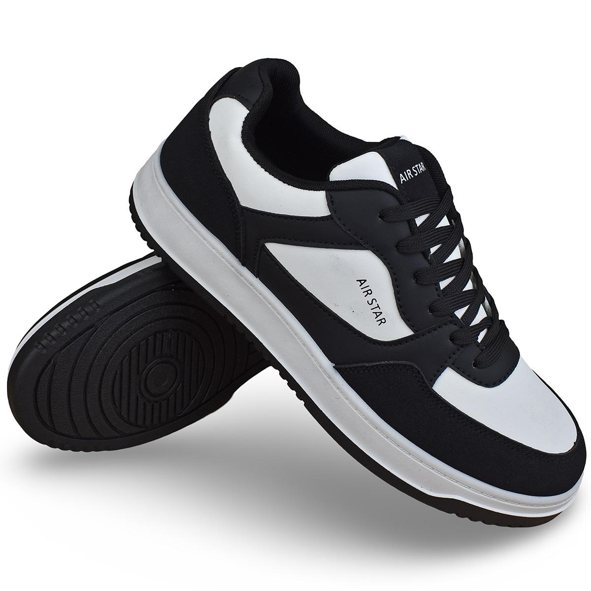 Muške patike Mat Star 164219, Crno - Bele