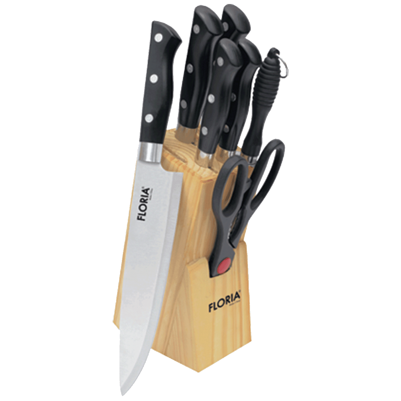 Floria set noževa ZLN1658, 7 komada