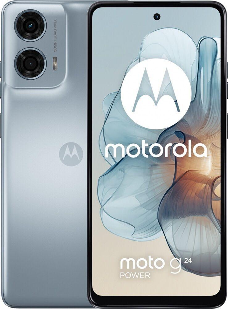 Motorola Refabrikovani mobilni telefon G24 Power 4G, 6.56", 50 MP, 16 MP, 8/256GB, Grade-C, Glacier Blue