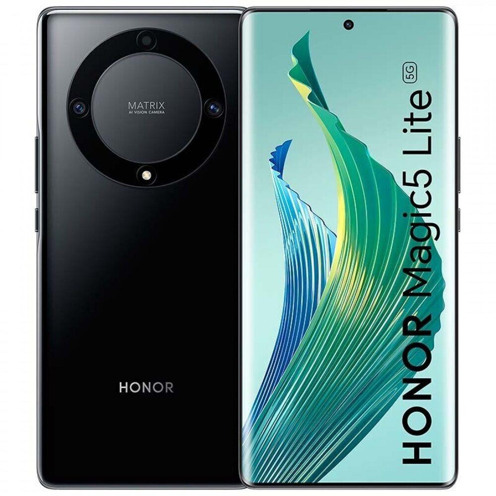 Honor Refabrikovani mobilni telefon Magic 5 Lite, 6.67", 64 MP, 16 MP, 8/256GB, 5G, Grade-B, Midnight Black