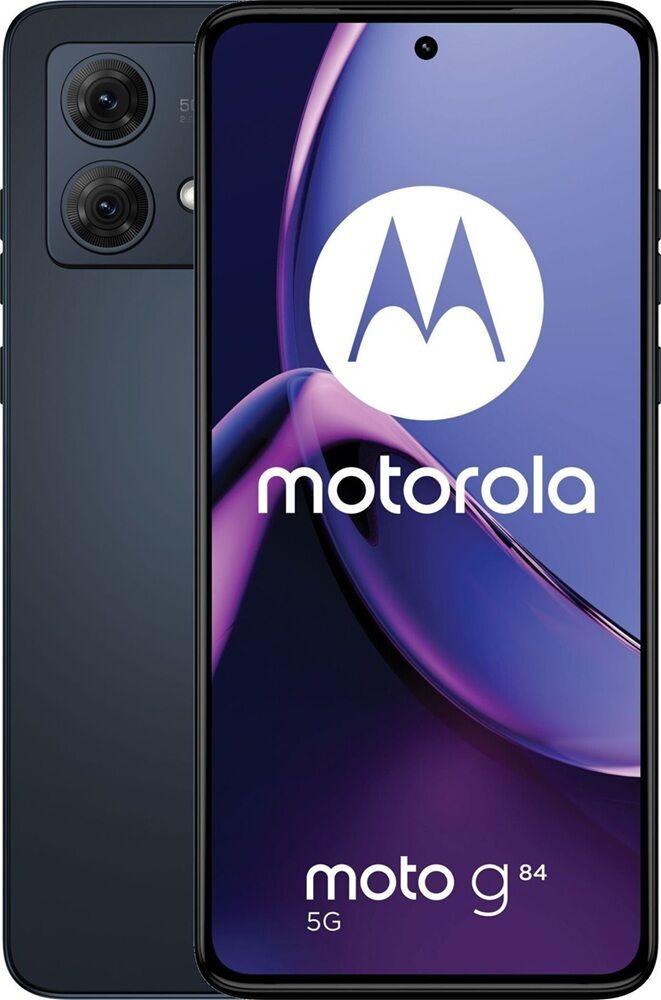 Motorola Refabrikovani mobilni telefon G84 5G, 6.5", 50 MP, 16 MP, 12/256GB, Grade-C, Midnight Blue