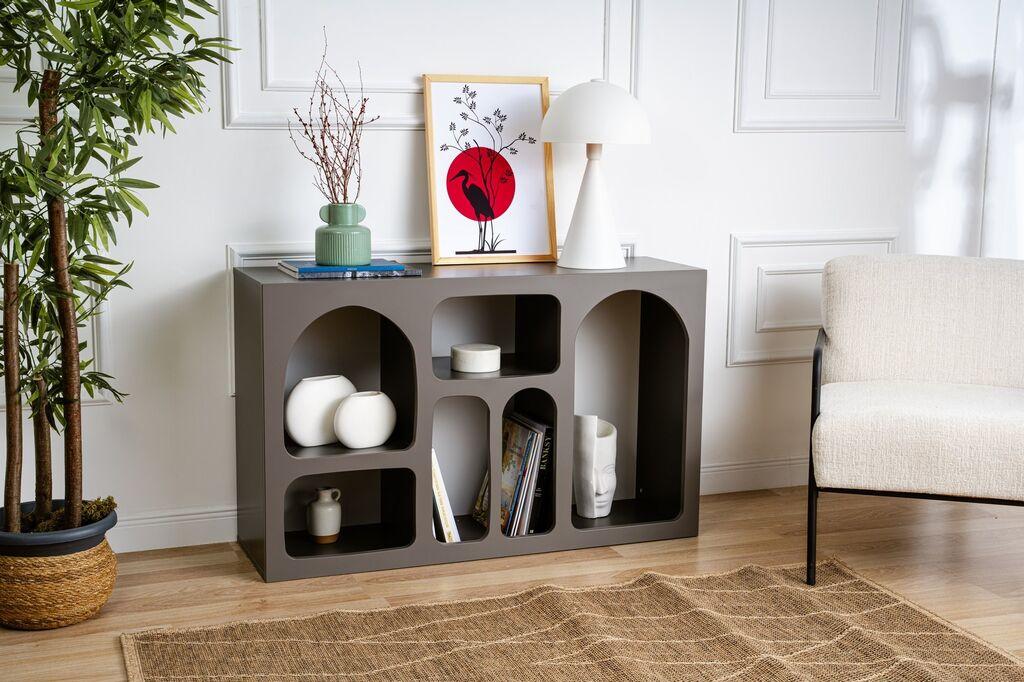Hanah Home Komoda Liva 120x74x35cm Antracit