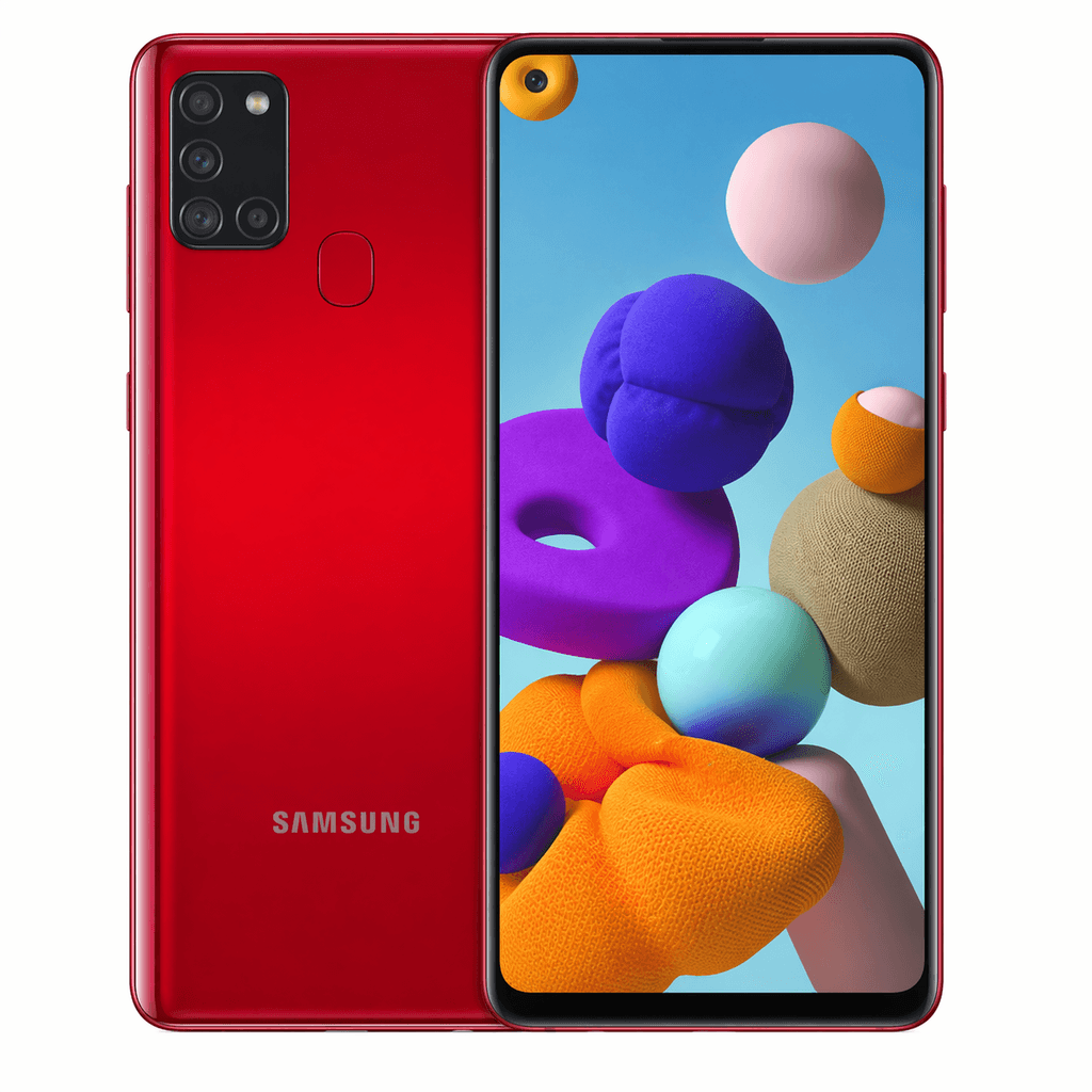 Samsung Refabrikovani mobilni telefon Galaxy A21s, 6.5", 48 MP, 13 MP, 3/32GB, 4G, Grade-C, Red