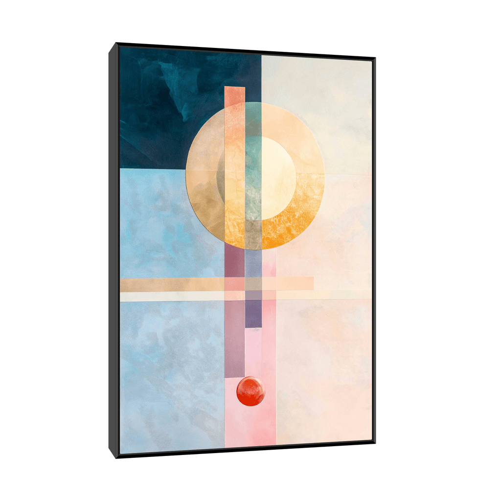 Canvas Slika na platnu Grad II, 100x150cm, Sa ramom, Crni