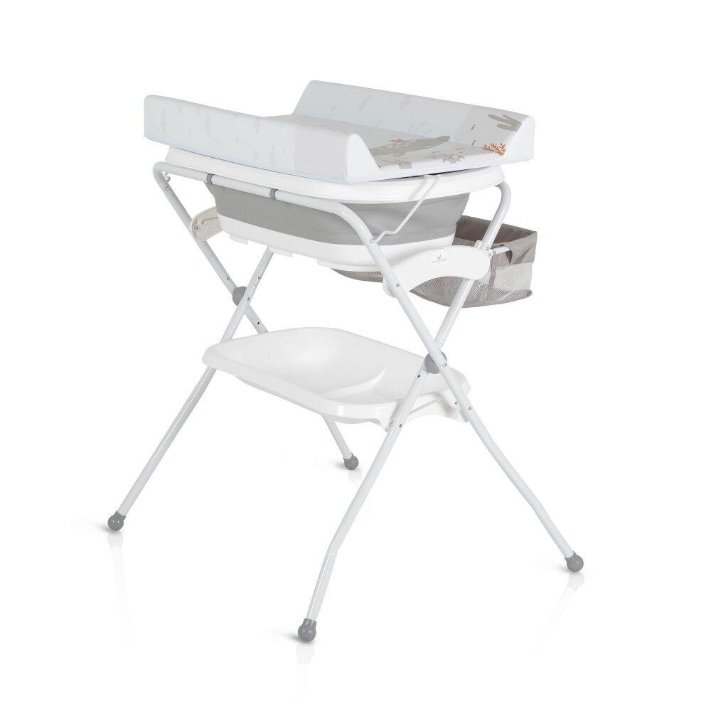 Cangaroo Sklopivi stalak za kupanje i presvlačenje bebe Como, Sivi