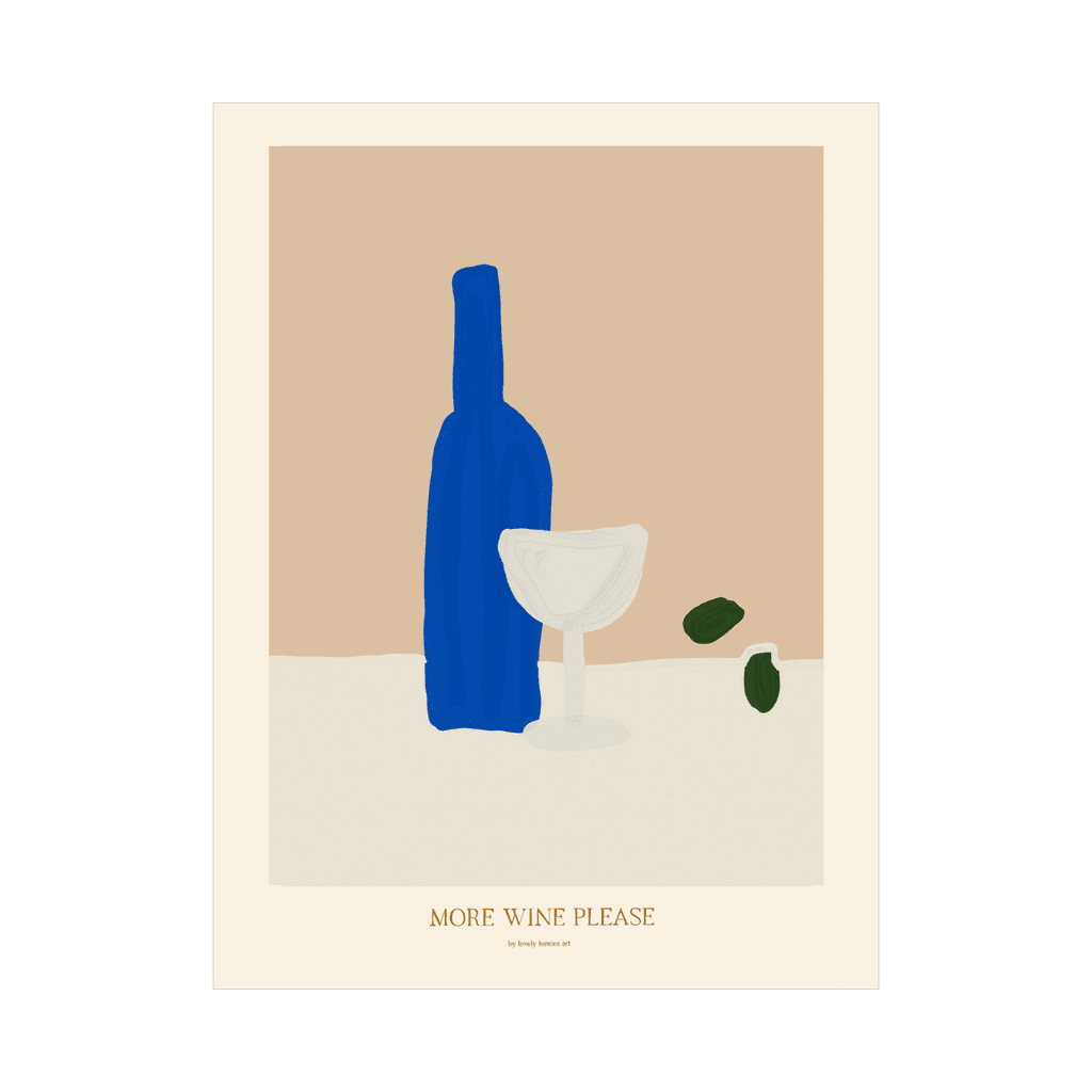 Canvas Slika na platnu More wine please, 90x120cm