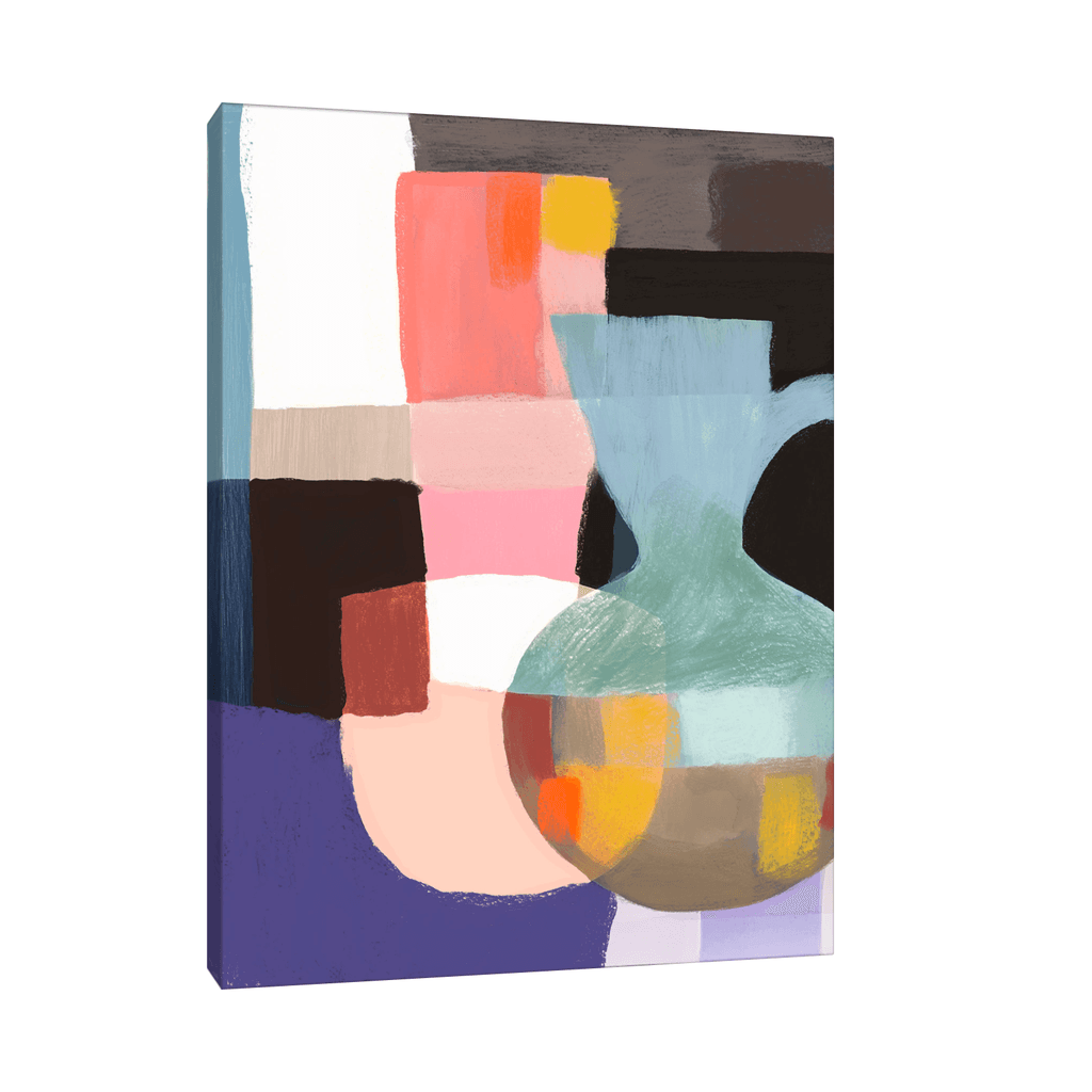 Canvas Slika na platnu Vaza na stolu, Bez rama, 75x100cm