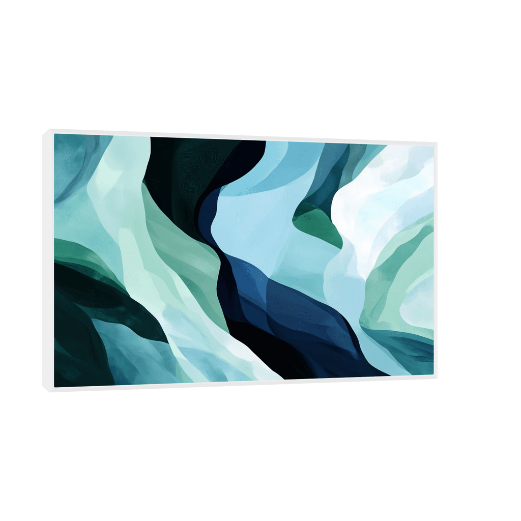 Canvas Slika na platnu Fragmenti, 125x75cm, Sa ramom, Beli