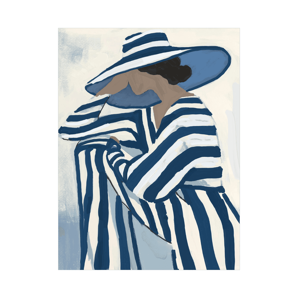 Canvas Slika na platnu Devojka sa šeširom, 60x80cm