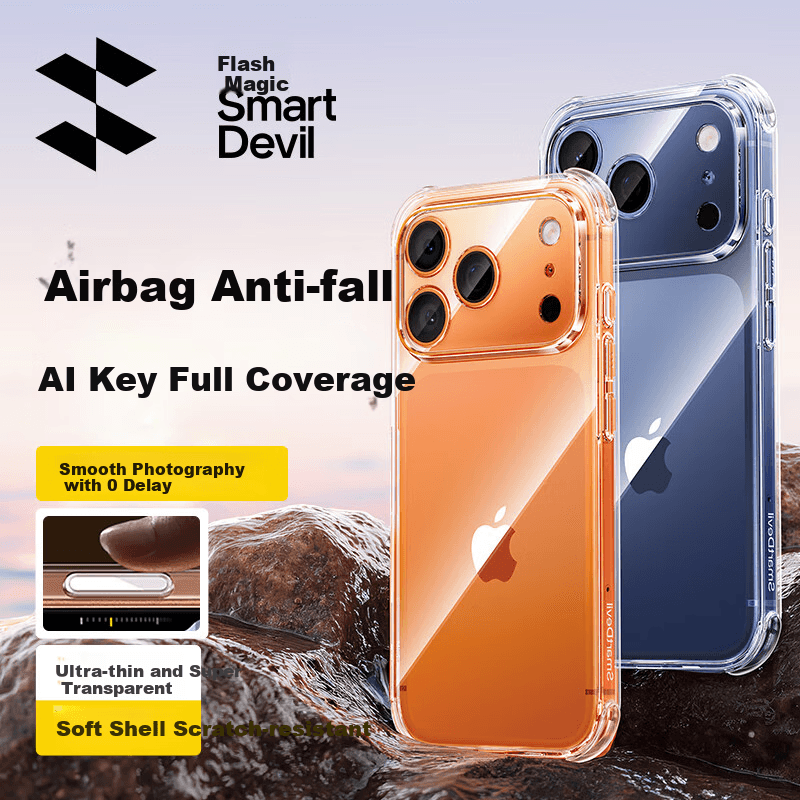 SmartDevil Maska za mobilni telefon iPhone 17 Pro, Providna
