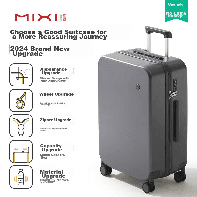 Mixi Kofer, 55.8cm, Sivi