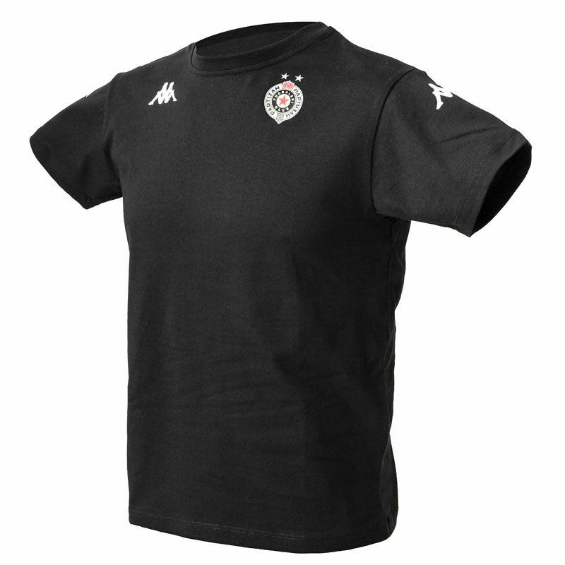 Kappa Majica za dečake Amepar Partizan, Crna