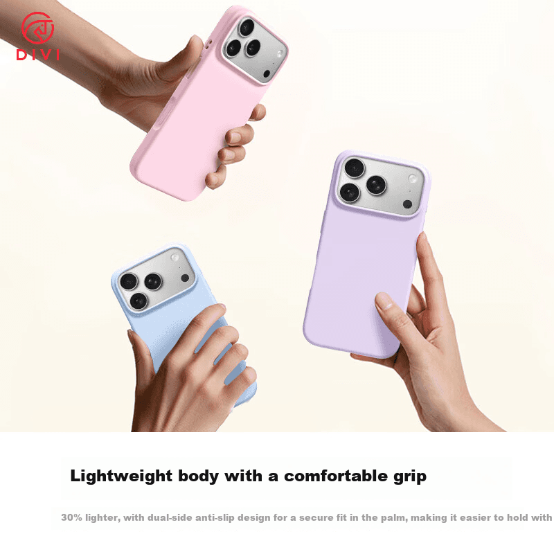 Divi Maska za mobilni telefon iPhone 17 Pro Max, Roza