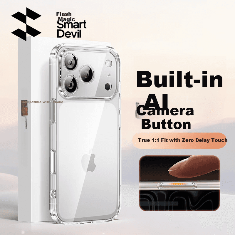 SmartDevil Maska za mobilni telefon iPhone 17 Pro, Providna