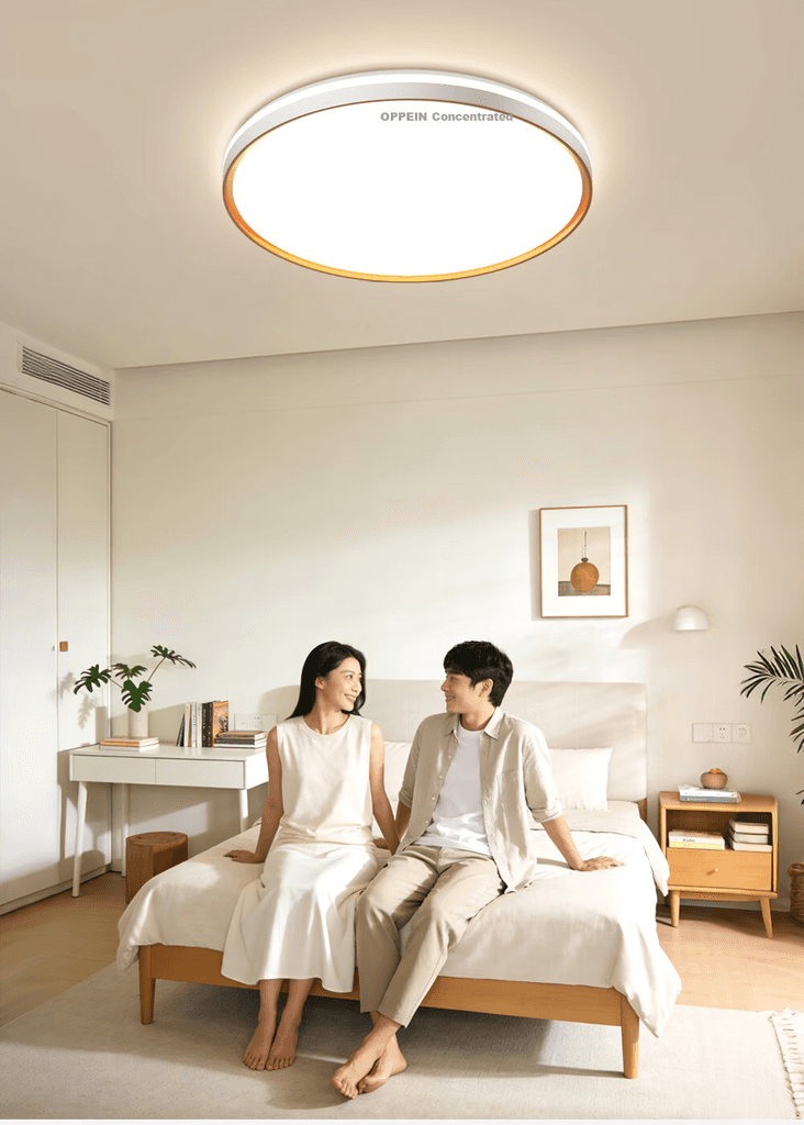 Oupai Plafonska lampa LED, 24 W, Bela