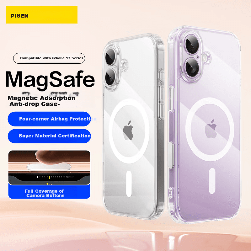 Pisen Maska za mobilni telefon iPhone 17, Providna