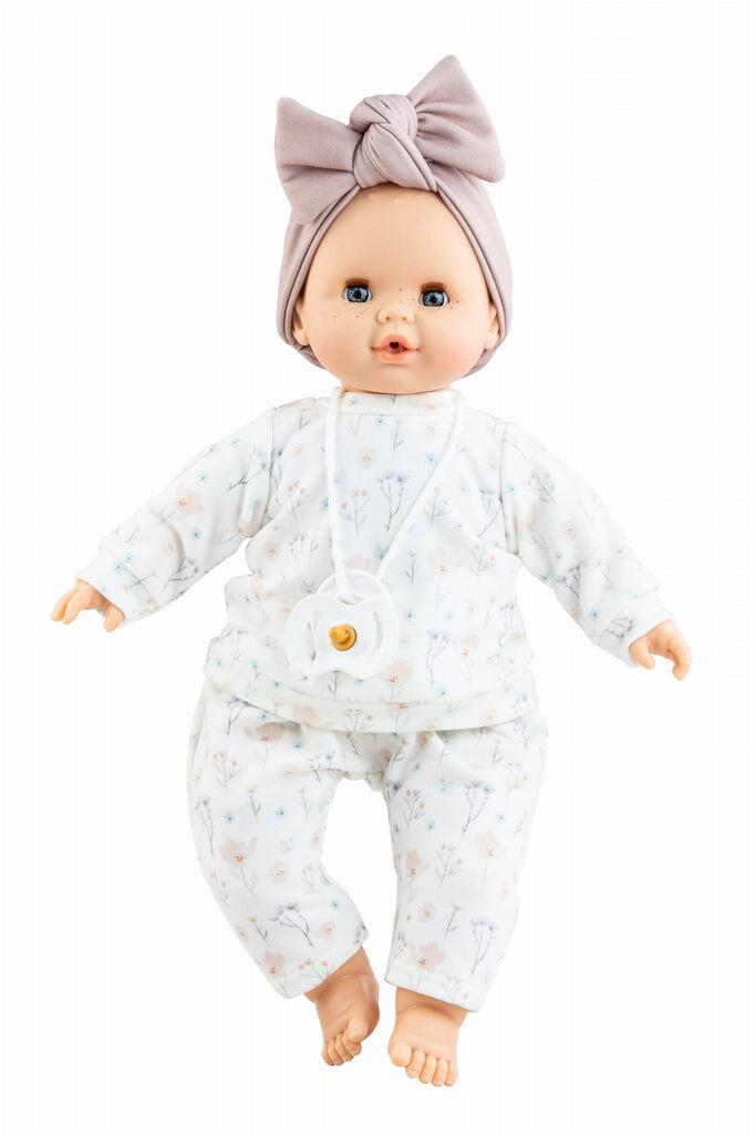 Paola Reina Lutka beba Vesna sa cuclom, 36 cm, Bela