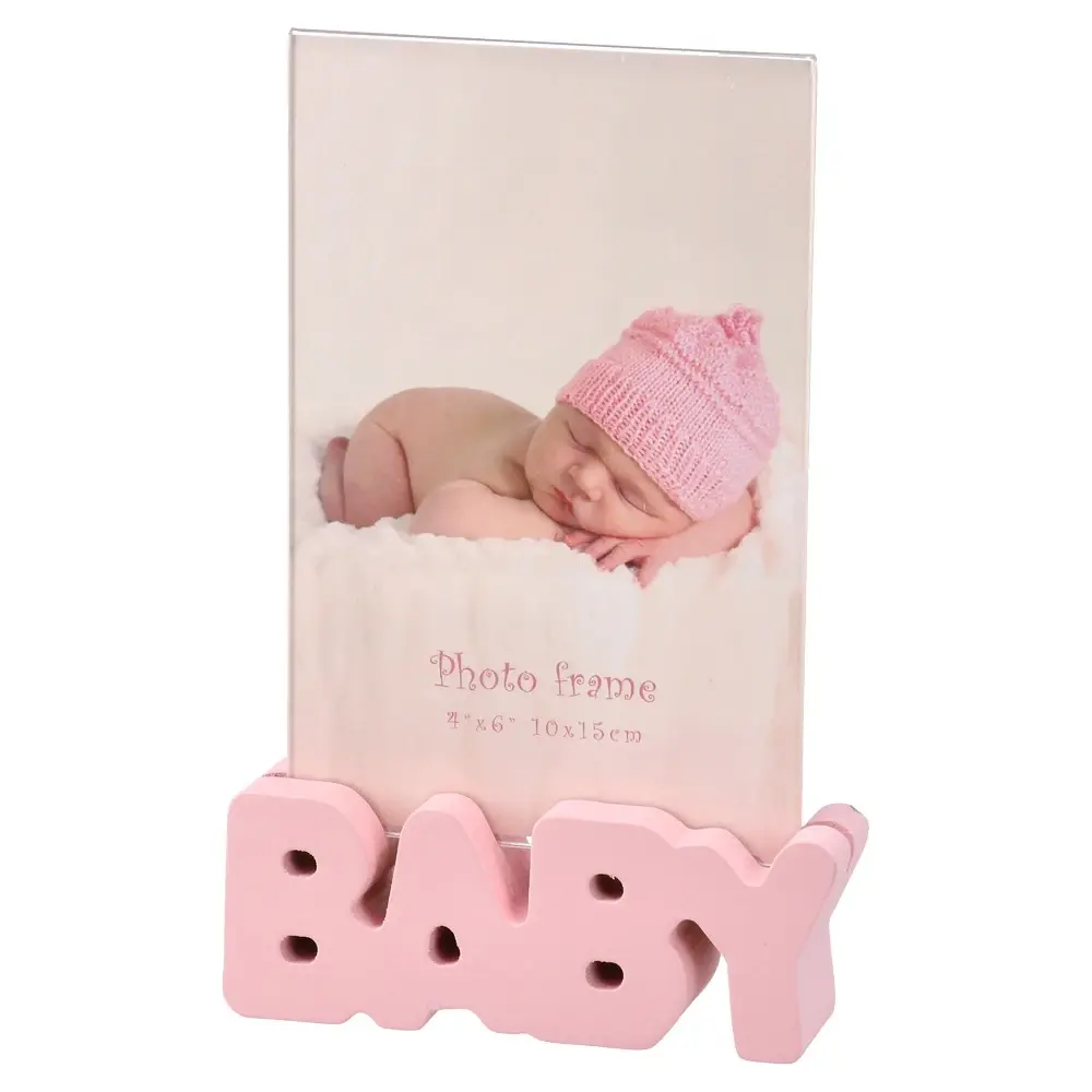 Takk Ram za fotografije Woody Baby, 10x15cm, Roze