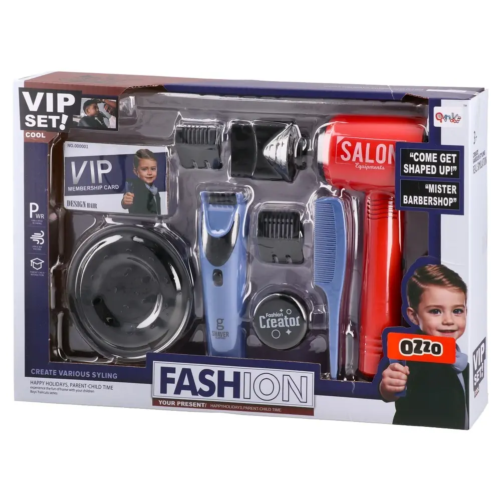 Set za stilizovanje i šišanje kose Qirvi, 9 komada