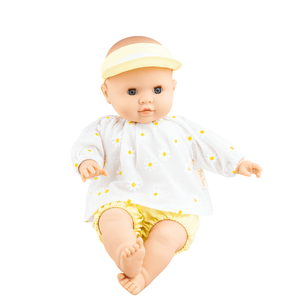 Paola Reina Lutka beba Tanja, 36 cm, Žuto-bela