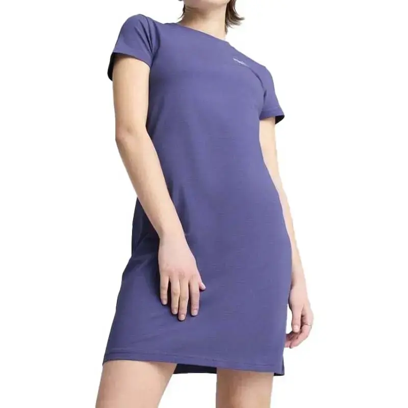 Puma Ženska haljina Puma Ess Small No. 1 Logo Slim Dress, Ljubičasta
