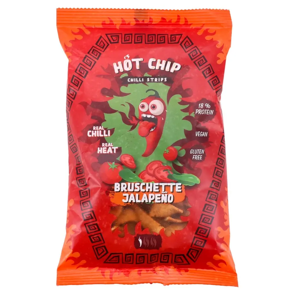 Hot chip Brusketi, Jalapeno, 80 g