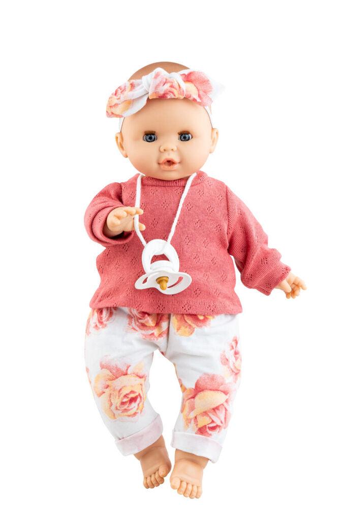 Paola Reina Lutka beba Marija sa cuclom, 36 cm, Šarena